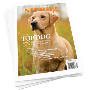 Strung Magazine is a fly fishing and upland magazine